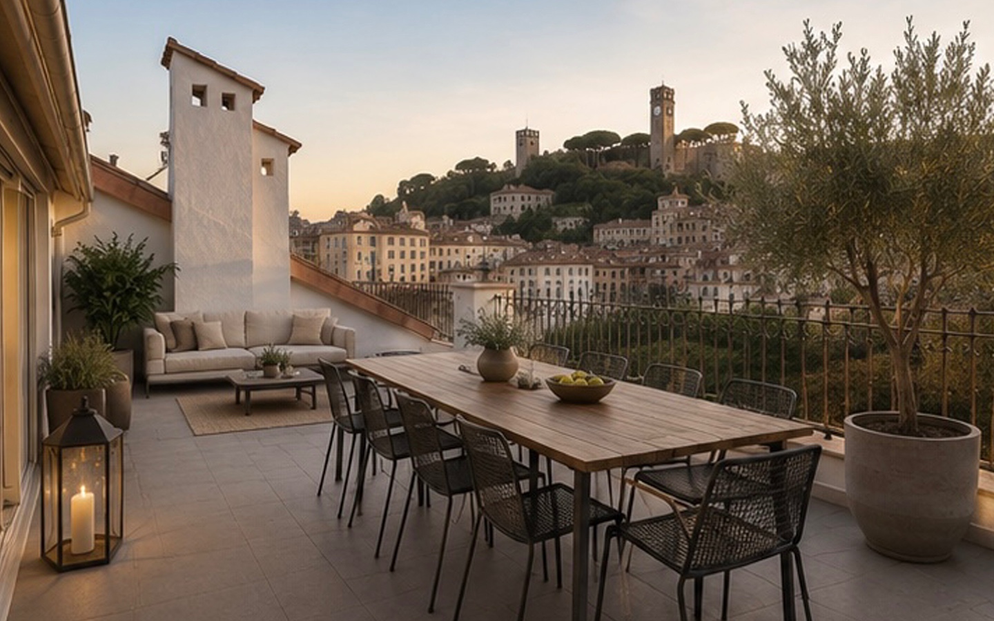 An exclusive duplex penthouse development project in the heart of Cannes