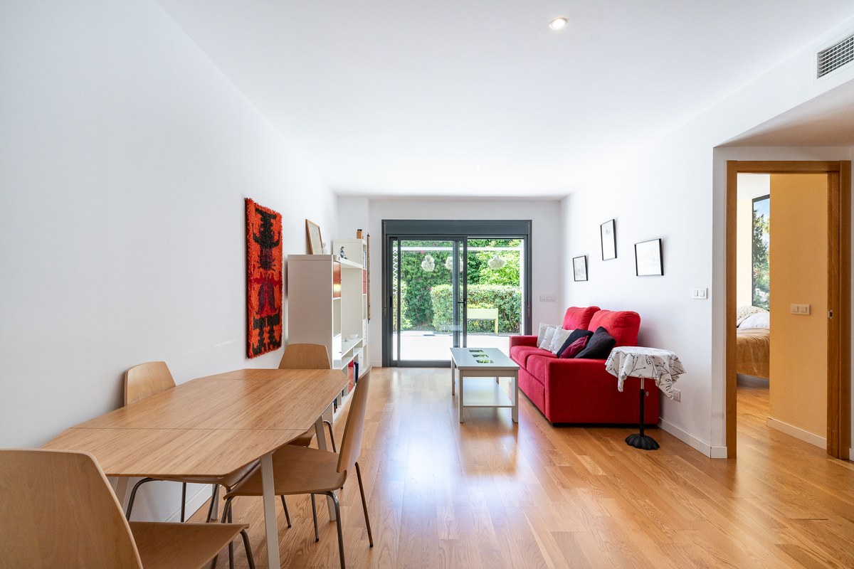 12-open-plan-living-dining-terrace-access-1200×800 El Jardín — Garden Apartment in Son Rapinya