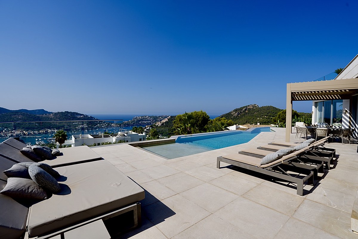 Casa Sunshine sea-view villa, Port d'Andratx, Mallorca