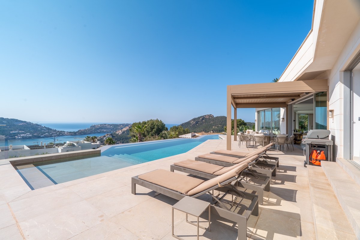 Casa Sunshine sea-view villa, Port d'Andratx, Mallorca