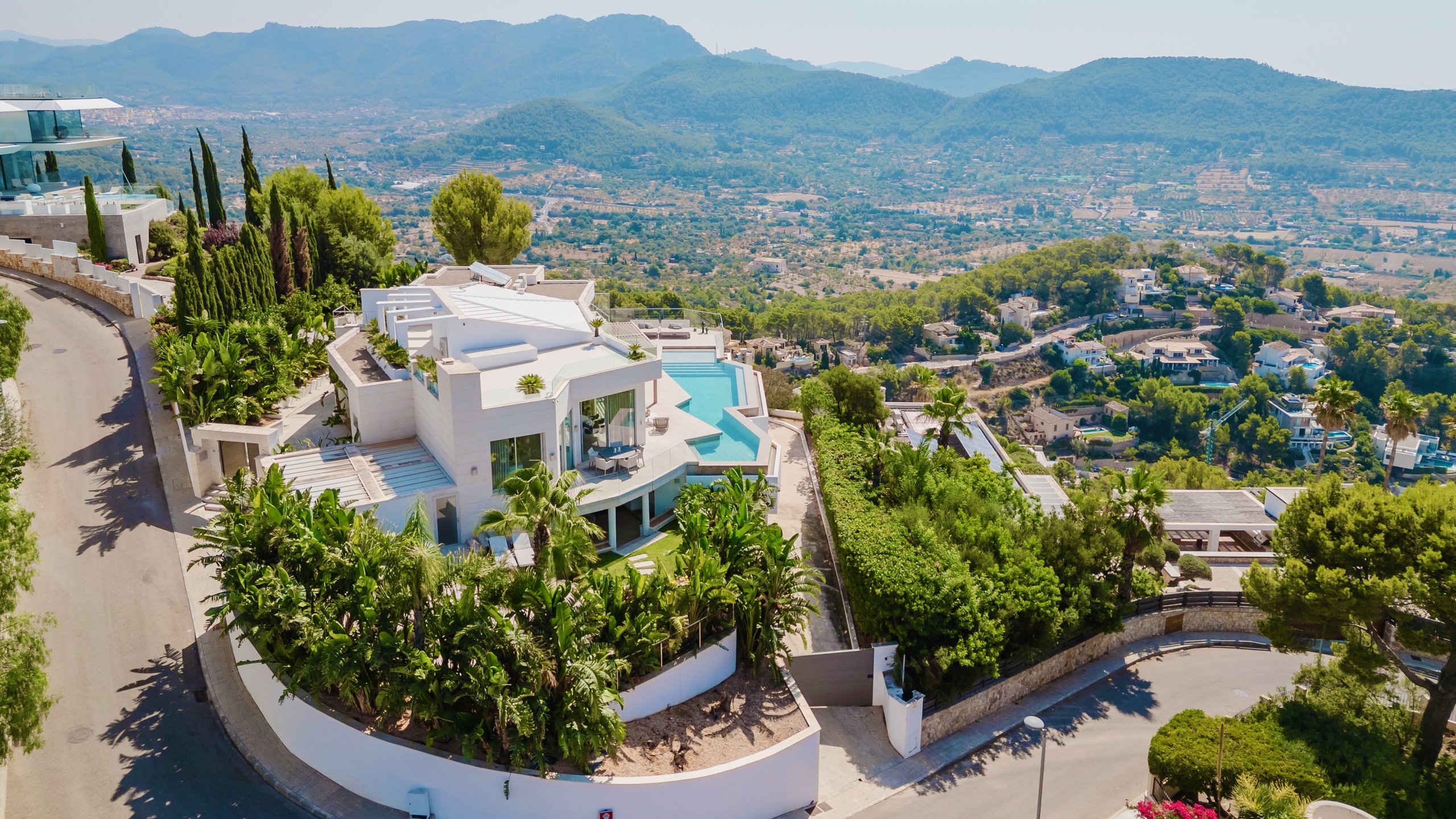 Casa Sunshine aerial view