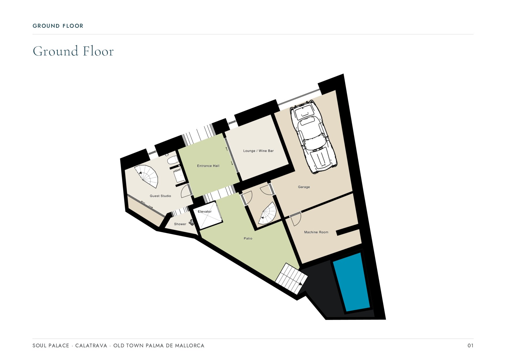 Soul Palace ground floor plan