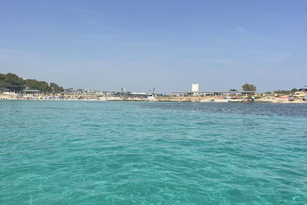 Turquoise water off Illetas, between Bendinat and Palma, Mallorca